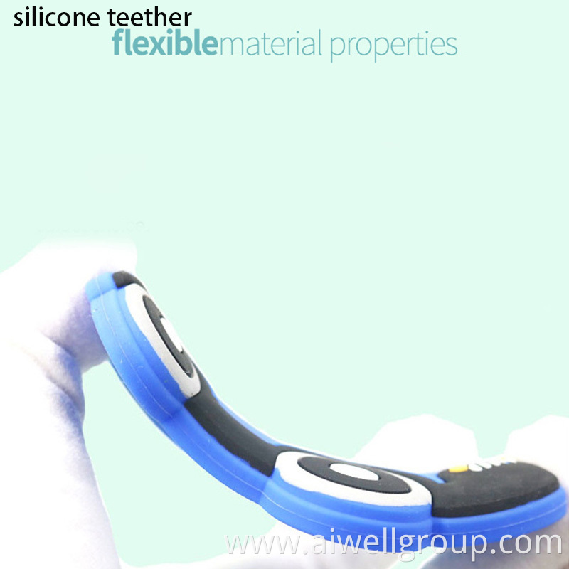 Anti-choking silicone teether toy Anti-choking silicone teether toy